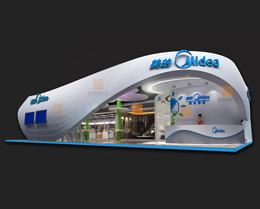 美的 展廳設(shè)計搭建