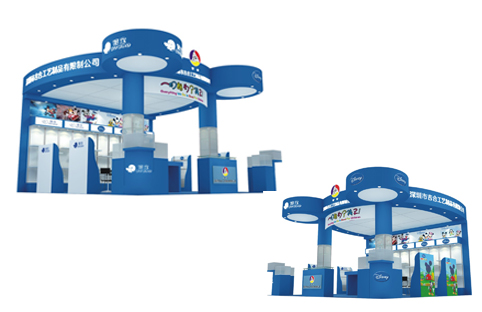 吉合國際貿易展廳設計圖(圖1)