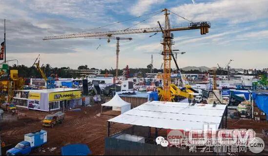 第八屆印度國(guó)際工程機(jī)械與技術(shù)展覽會(huì)隆重開幕(圖3) 室外展區(qū)