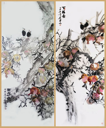 劉艷——當代書畫傳承代表人物作品展(圖3) 劉艷作品2