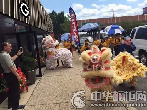 金牌廚柜美國費城展廳隆重開業(圖3) 賀金牌廚柜美國費城展廳隆重開業 實現美國征程新跨越