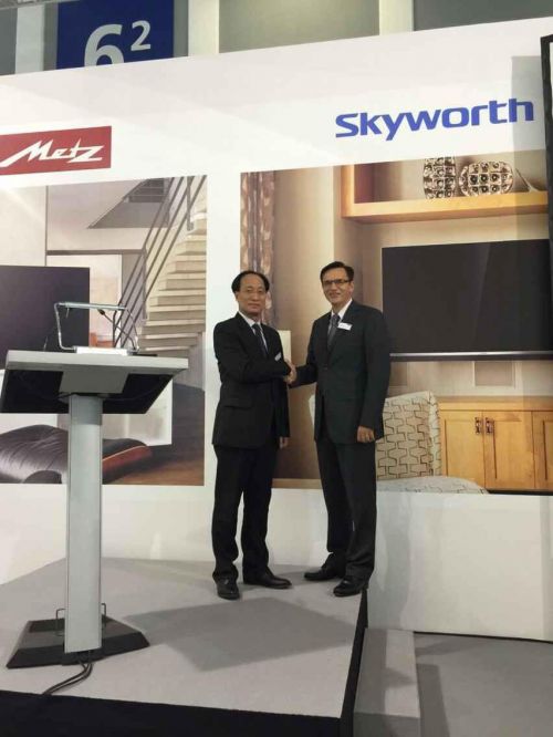 中國家電走向世界:創維攜手德國美茲亮相IFA展(圖2) 20150906015743988