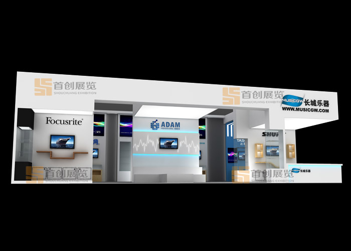 長城樂器 展會裝修設計(圖3) 長城樂器 展會裝修設計(圖3)