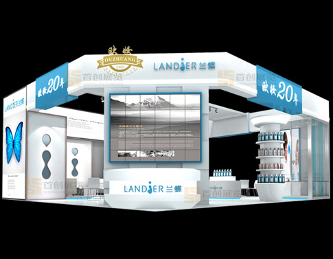 廣州歐妝  展覽設(shè)計